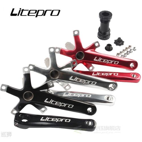NEW Litepro Folding Bicycle Crank Aluminum Alloy 170mm Hollo
