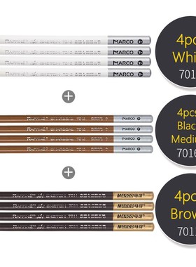 Drawing Sketch Pencils-Pen Art-Supplies Wood Marco Professio