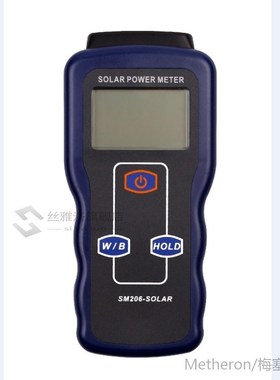 Solar Power Meter 206 Precise Light Meter Solar Radiation Te