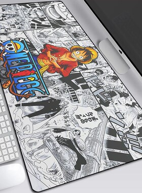 One Piece Gaming Mouse Pad Large Cartoon Anime Rubber Mouse