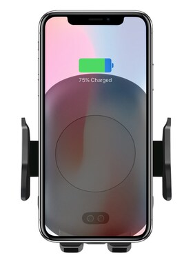 Qi Wireless Car Charger Phone Holder 10W Fast Charging Infr