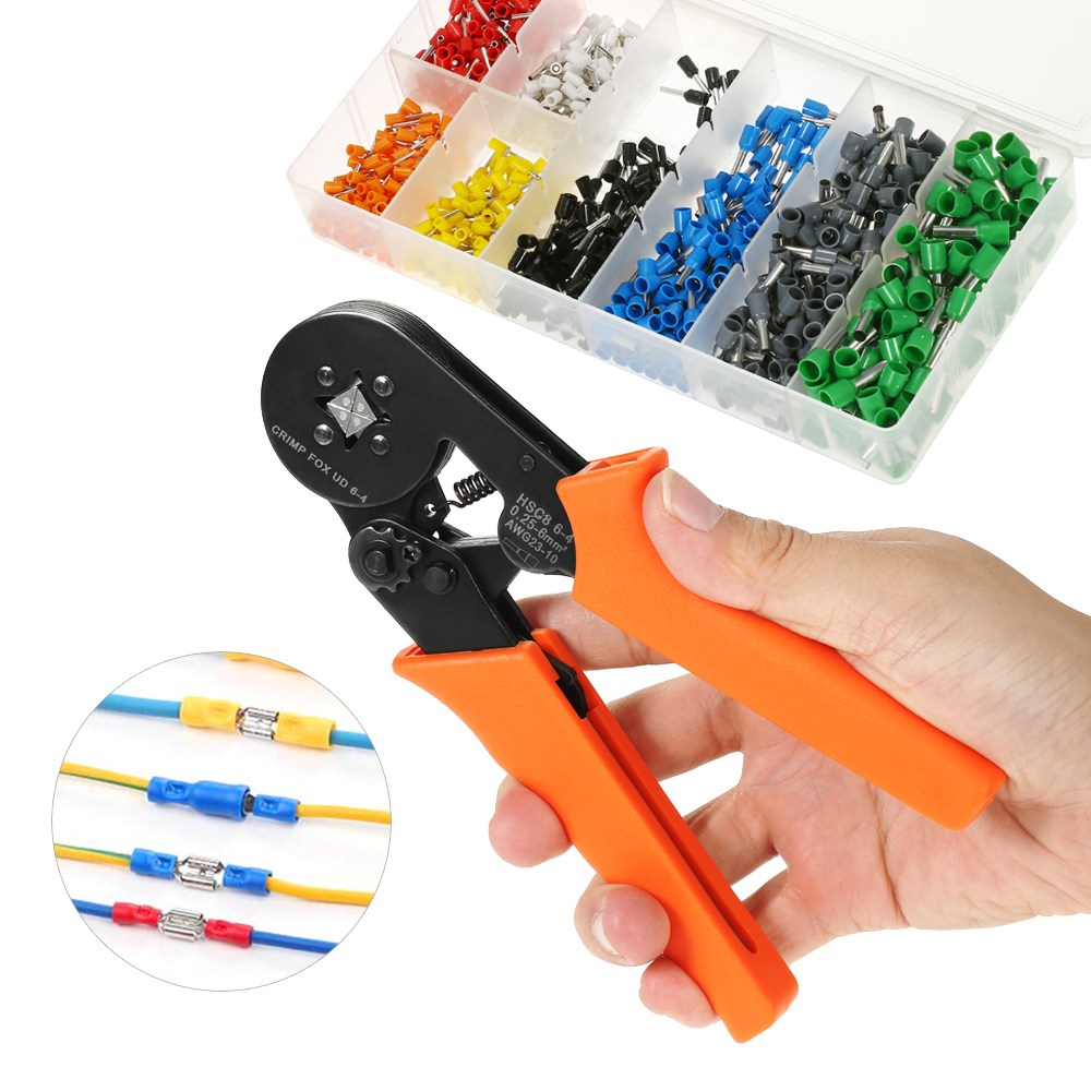 multitool Cable Wire Crimper ools Kit Crimping Pliers Ferrul