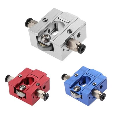 3d printer parts red/blue/sliver for Reprap Bulldog Extrud