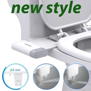 Ultra Thin Toilet Seats Bidet Non-Electric Bidet Attachment