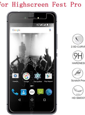 Smartphone 9H Tempered Glass for Highscreen Fest Pro/Fest P