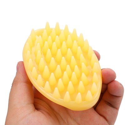 1pcs Soft Gentle Silicone Bristles Quickly Cleaing Brush Pet