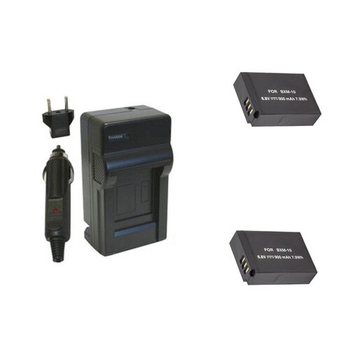 BXM10 BXM 10 Replacement Battery + Charger for XiaoYi YI M1