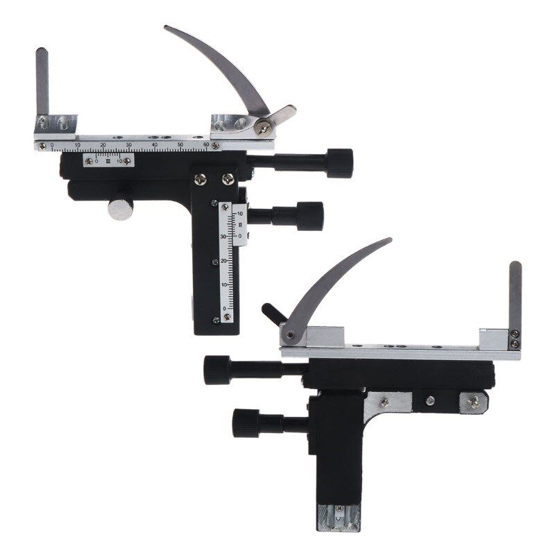 Microscope Attachable Mechanical Stage X Y Moveable Caliper