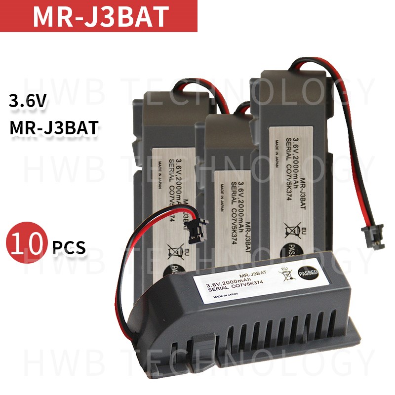 10pack Brand New MR-J3BAT PLC Industrial MELSERVO Lithium Ba