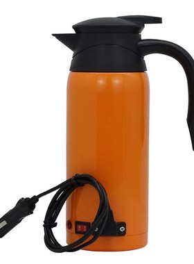 12V 24V Car Truck Electric Heating Vacuum Flask Kettle Stain
