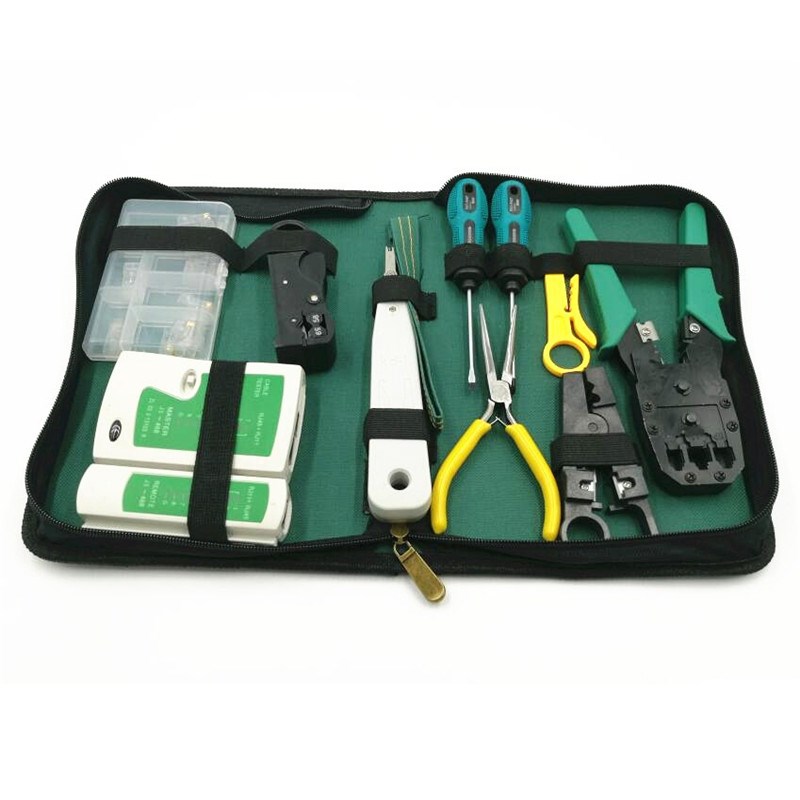 Networking Installer Tool 11pcs RJ45 RJ11 CAT5 LAN Network T
