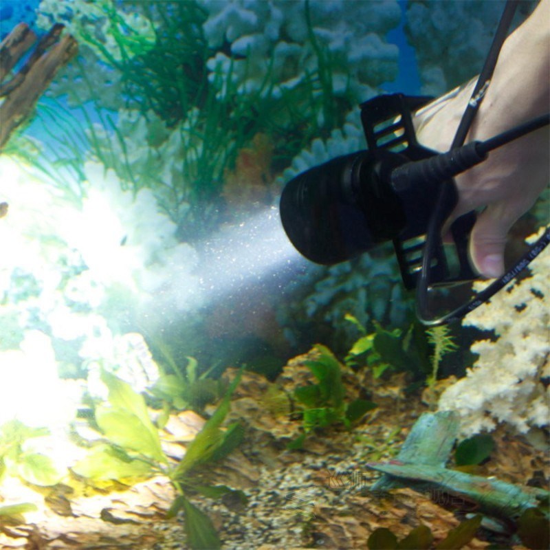 Canister Scuba IPX8 Diving Light Torch 10 Degree Cree XM-L2