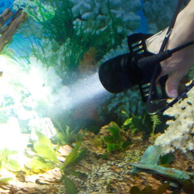 Canister Scuba IPX8 Diving Light Torch 10 Degree Cree XM-L2