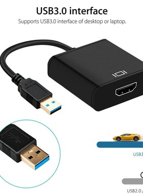 Plugable Compatible HDMI Display Video Graphics Adapter Con