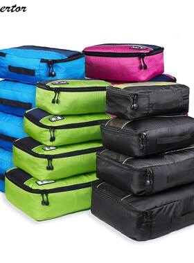 Foxmertor Packing Cubes Fashion Travel Duffle Bag Mesh Pack