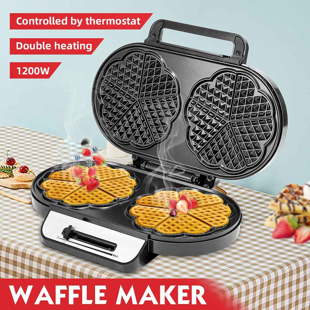 Mini Breakfast Waffle Machine Iron Sandwich Maker Machine 2