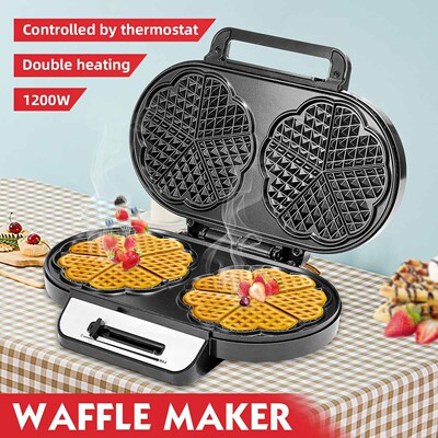 Mini Breakfast Waffle Machine Iron Sandwich Maker Machine 2
