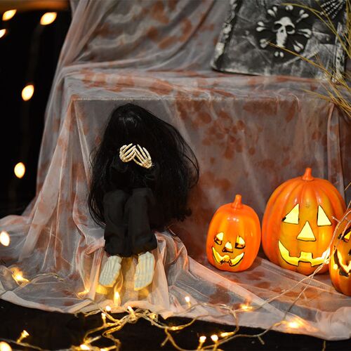 Halloween horror decoration props bar haunted room escape