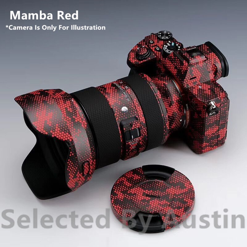 Mamba Red Camera Skin Decal Protective Film For Sony A7RIV