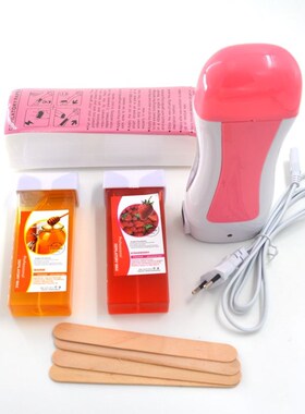 Hair Removal  Set Epilator Depilatory Wax Heater Machines *