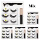 Magnet Eyeliner Mix Set Liquid Eyelashes Magnetic