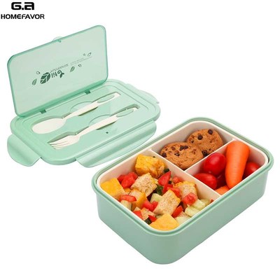 PP Lunch Box For Kids 2 or 1 Pcs Container Microwave Leakpro