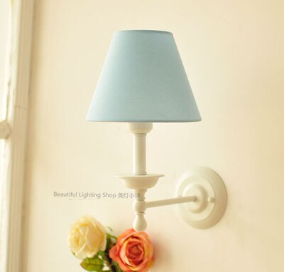 Nordic style Romantic warm wall light 90-260V bedroom lamps