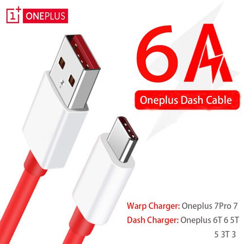 Original Oneplus 7 Pro Warp Charger Cable 6A snel opladen da