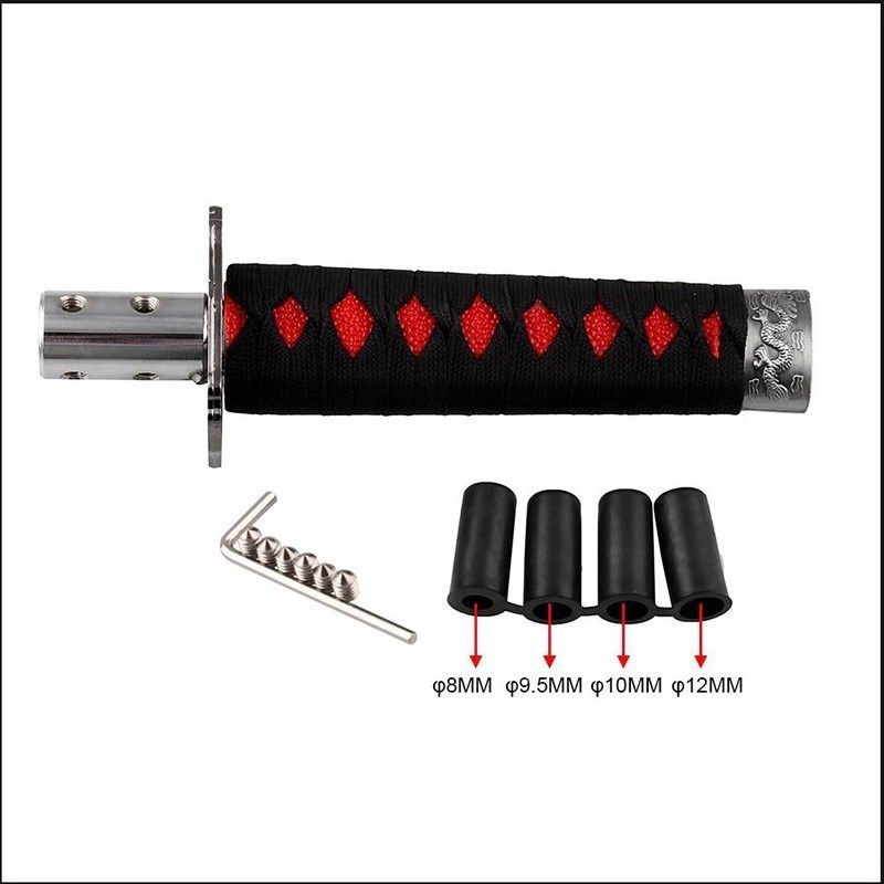 Universal Samurai Sword Gear Shift Knob Shifter Katana Metal