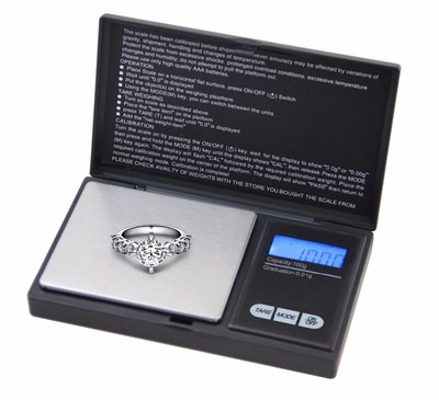 ACCT Mini 100g x 0.01g Digital Pocket Scale Jewelery Laborat