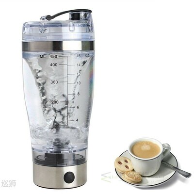 600ML Electric Protein Shake Stirrer USB Shake Bottle Milk C