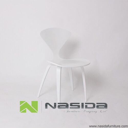 CH177 Natural side chair walnut or ash wooden Norman Cherner
