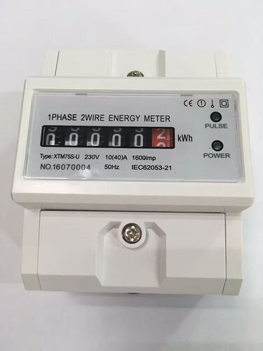 Three  phase Din Rail energy meter Current Voltage Power Met