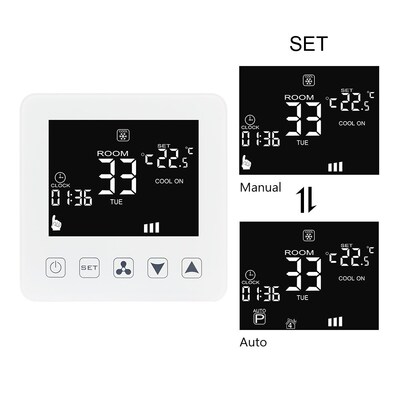WiFi Thermostat 5A 2pipes 4pipes Temperature controller for