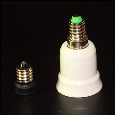 1Pcs E14 E12 E27 Lamp Base Screw Light Lamp Bulb Holder Adap