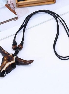 Classic Fashion Gothic Skull Bull Head Punk Hip Hop Rap Pen