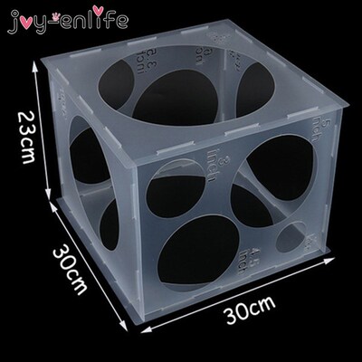 11Holes Balloon Sizer Box 2-10inch Balloons Measuring box