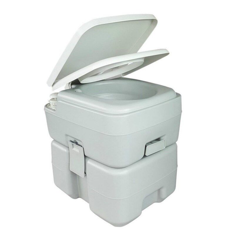 20L Portable Closestool Camping RV Boat Care Site Temporary
