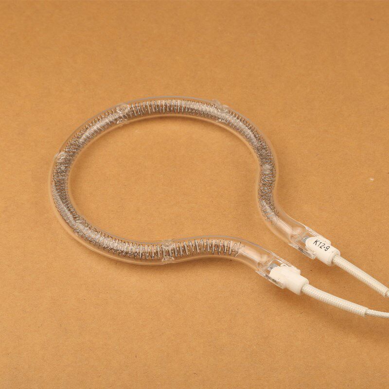 220V 1000W  vacuum halogen tube bat-shaped infrared coil IR