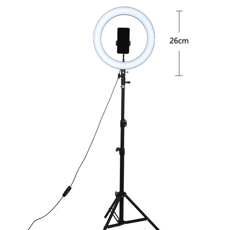 diameter 26cm dimmable led stepless dimming beauty lamp fill
