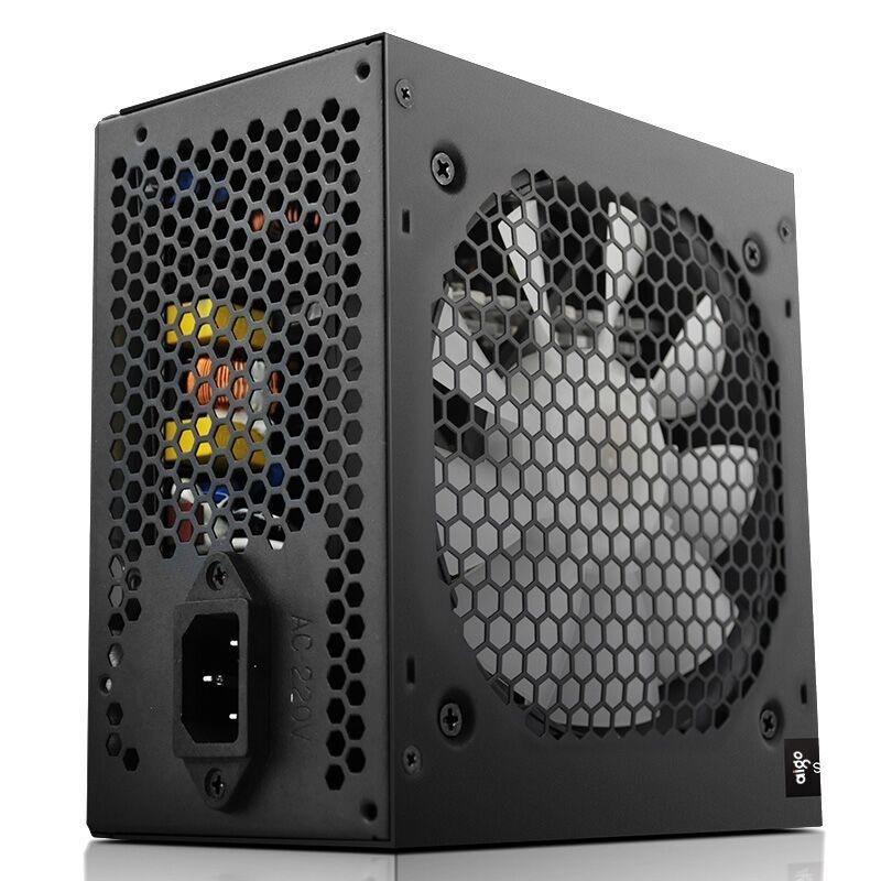 max 600W PC PS Power Supply 80plus Black Gaming Quiet 120mm