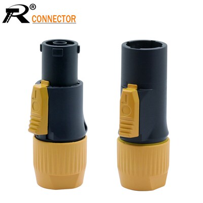 1PC OUT/IN 20A Aviation Waterproof Powercon LED Large Screen