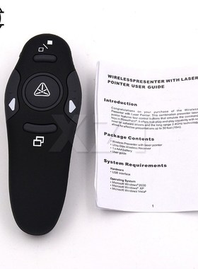 Mini 2.4Ghz Wireless Presenter Remote Red Laser Pointers Pen