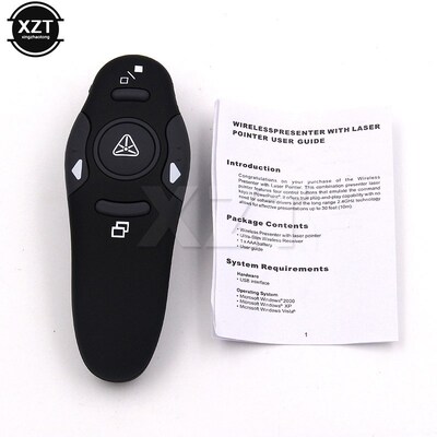 Mini 2.4Ghz Wireless Presenter Remote Red Laser Pointers Pen