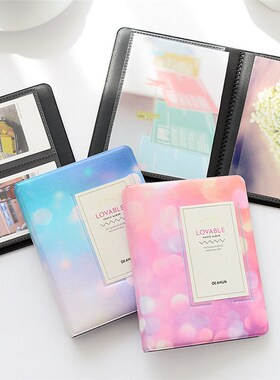 Starry Sky Photo Book Album 64 Pockets 3 Inch For Fujifilm