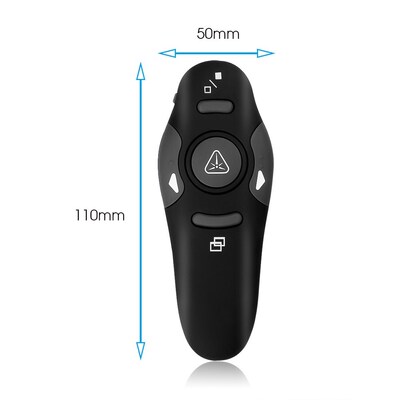 USB RF Wireless Presenter with Red Laser Pointers Pen Remote