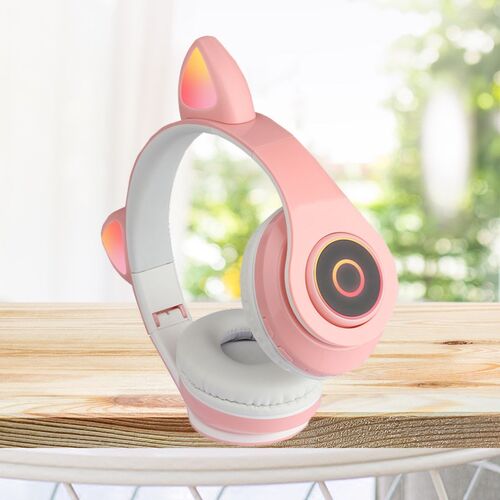 Wireless headphones children MP3 player with LED colorful br