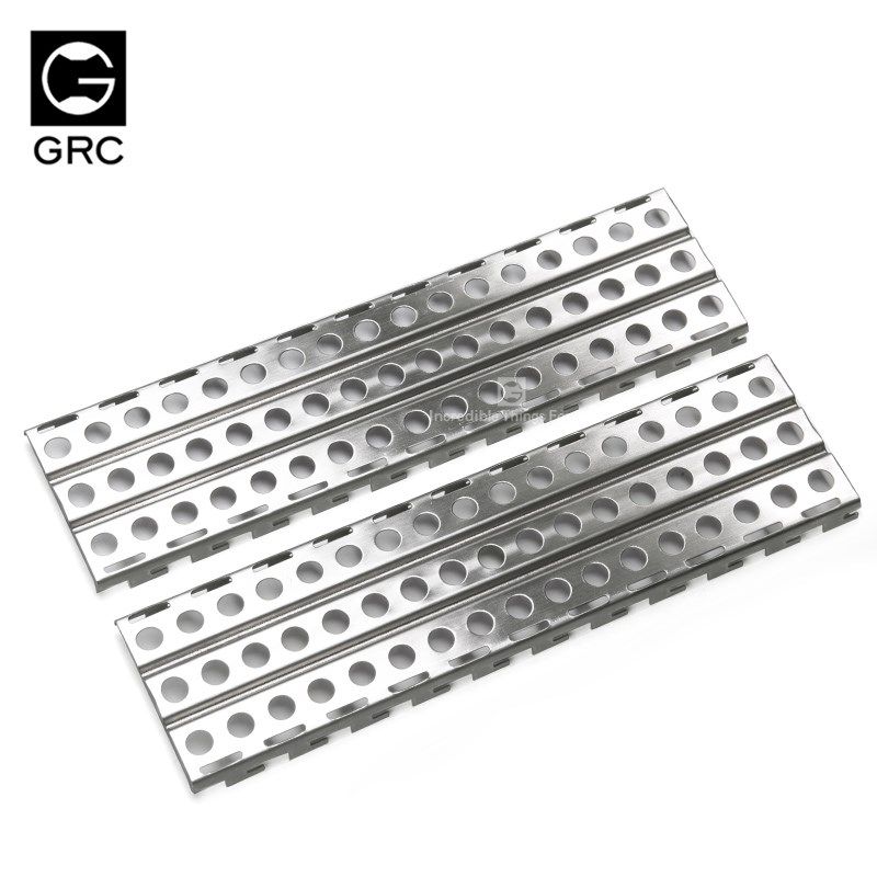 2pcs stainless steel anti-skid self-help board for 1/10 rc c