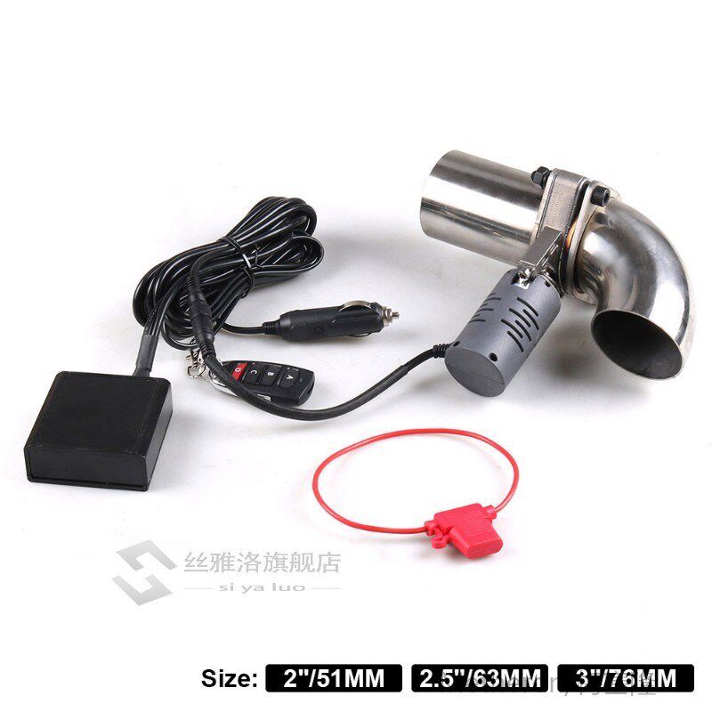 2/2.5/3 inch Exhaust Valve Muffler Cutout Kit Electric Exhau