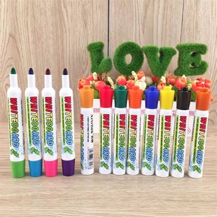 12Pcs Hot White Board Maker Pen Whiteboard Marker Liquid Cha